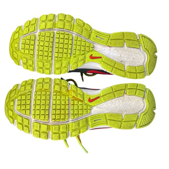 Nike Revolution 554900-026 Gray Neon Green Pink Running Shoes Women’s 7.5 - Picture 6 of 9